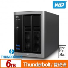 WD My Book Pro 6TB(3TBx2) 3.5吋雙硬碟 Thunderbolt RAID 儲存系統
